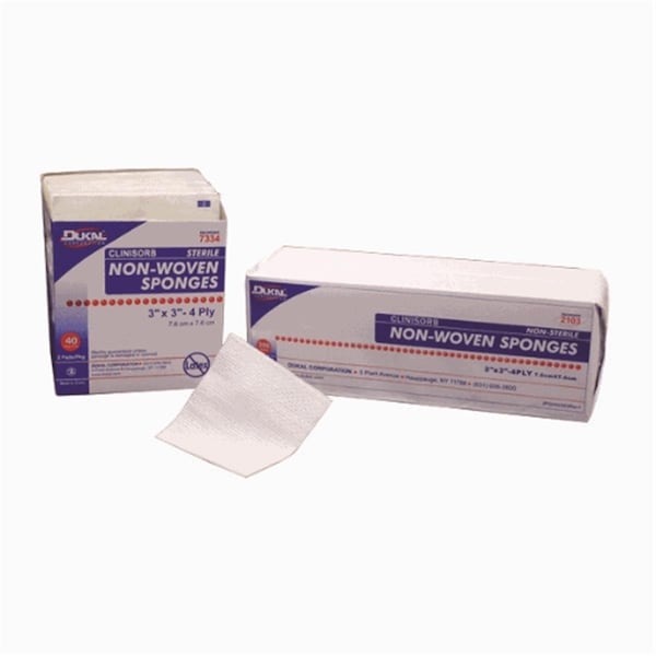Dukal Dukal 3 x 3 Sterile Gauze Pads 12-ply, 60PK 1313-10 - main